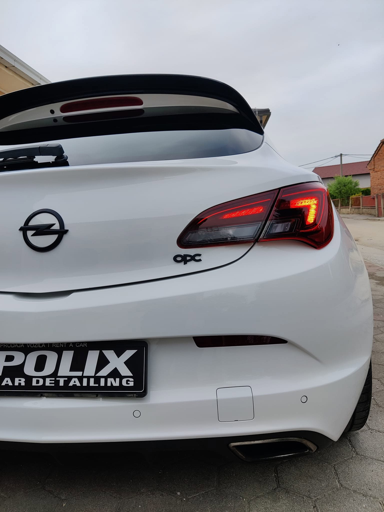 Opel Astra OPC, detalj prednjeg dijela
